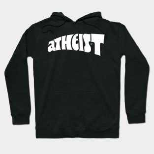 atheist vintage by Tai's Tees Hoodie